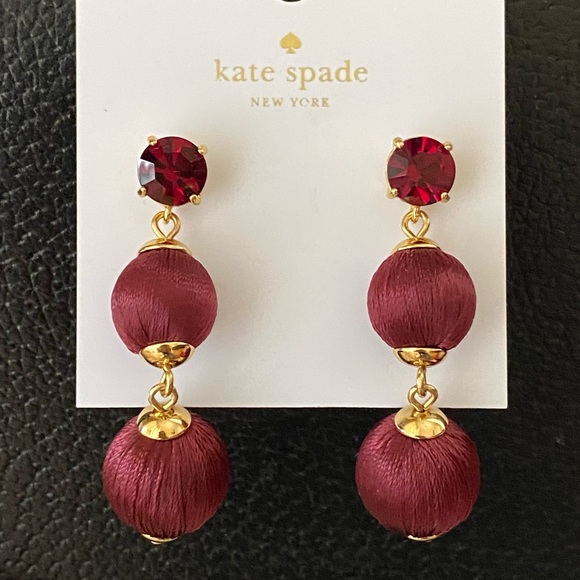 Kate Spade ball earrings - Picture 4 of 8